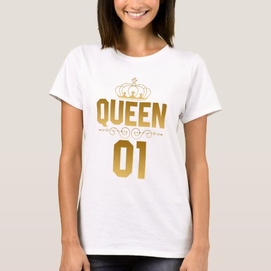 Koningin 01 t-shirt (Voorkant)