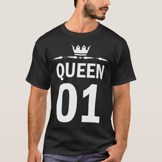 Koningin 01 t-shirt (Voorkant)