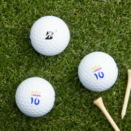 Koningin 10 golfballen
