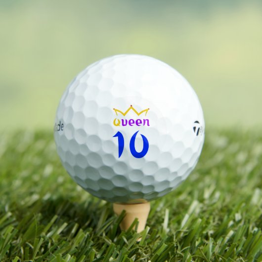 Koningin 10 golfballen (Insitu Shirt)