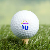 Koningin 10 golfballen (Insitu Shirt)