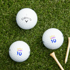 Koningin 10 golfballen
