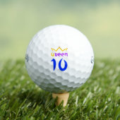 Koningin 10 golfballen (Insitu Shirt)