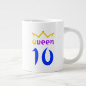 Koningin 10 grote koffiekop (Rechts)