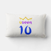 Koningin 10 kussen (Achterkant)