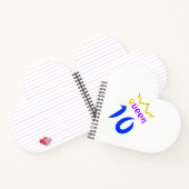 Koningin 10 notitieboek (Binnen)