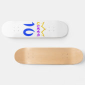 Koningin 10 persoonlijk skateboard (Horizontaal)