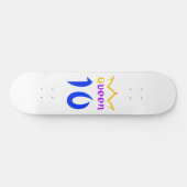 Koningin 10 persoonlijk skateboard (Horizontaal)