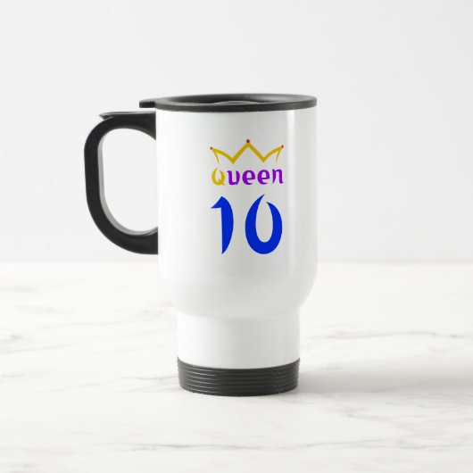 Koningin 10 reisbeker (Links)
