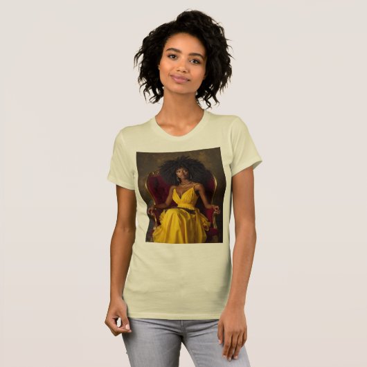 Koningin 1 t-shirt (Voorkant volledig)