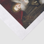 Koningin 1 tissuepapier (Detail)