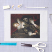 Koningin 1 tissuepapier (Craft)