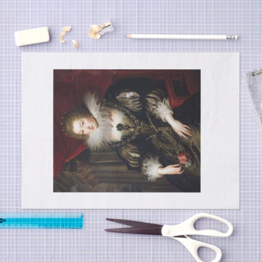 Koningin 1 tissuepapier (Craft)