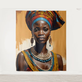 Koningin 1 wandtapijt wandkleed