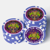 Koningin 2 Mardi Gras gooien krijgen 500 Pokerchips (Opstapeling)