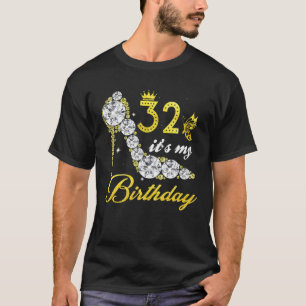 Koningin 32 jaar oud Het is mijn vader. T-shirt