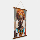 Koningin 3 hangend wandkleed (Gebogen)