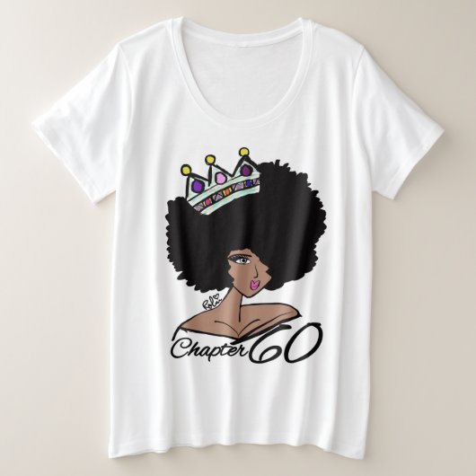 Koningin 60 Verjaardag T-Shirt (Design voorkant)