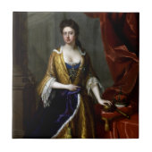 Koningin Anne van Groot-Brittannië en Ierland Tegeltje (Voorkant)
