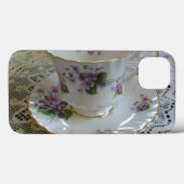  koningin Anne Violets Tea iPad Case (Achterkant (horizontaal))