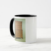 Koningin Anne walnut tallboy, begin 18e eeuw Mok (Voorkant links)