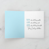 Koningin Anne's kant boeket denken aan u Kaart (Binnen)