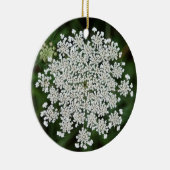 koningin anne's kant keramisch ornament (Rechts)