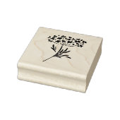 Koningin Annes Lace Flower Rubberstempel (Stempel)