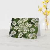 Koningin Anne's Lace, kaart (Gele Bloem)