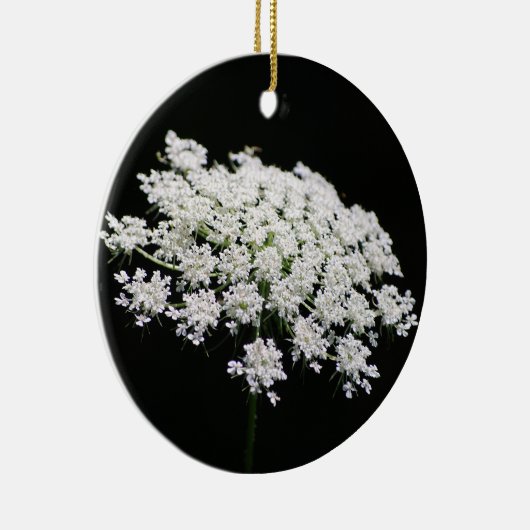 Koningin Anne's Lace Keramisch Ornament (Rechts)