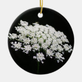 Koningin Anne's Lace Keramisch Ornament (Voorkant)