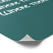 Koningin Anne's Lace St. Francis Assissi Prayer Poster (Hoek)