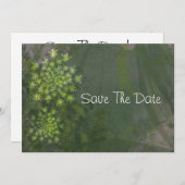 Koningin Anne's Lace Wedding Save the Date (Voorkant / Achterkant)