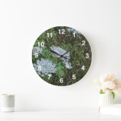 Koningin Anne's Lace White Wild Flower Grote Klok (Huis)