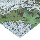 Koningin Anne's Lace White Wild Flower Lange Tafelloper (Hoek)