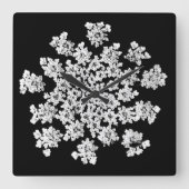 'Koningin Anne's Snowflake' wandklok (Voorkant)