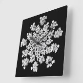 'Koningin Anne's Snowflake' wandklok (Hoek)