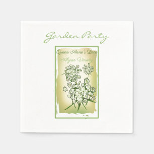 Koningin Anne's Waterverf Seed Packet Servet