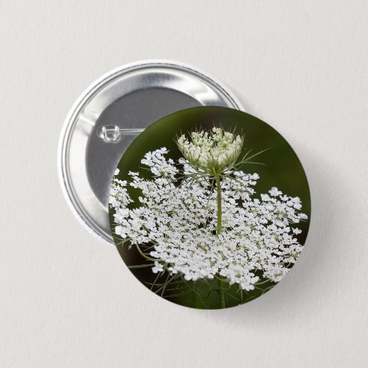 Koningin Ann's Lace Ronde Button 5,7 Cm (Voorkant /achterkant)