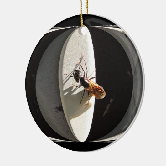 koningin Ant ~ sierente Keramisch Ornament (Links)