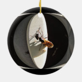 koningin Ant ~ sierente Keramisch Ornament (Achterkant)