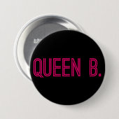 Koningin B. Button (Hot Pink) (Voorkant /achterkant)