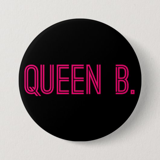 Koningin B. Button (Hot Pink) (Voorkant)