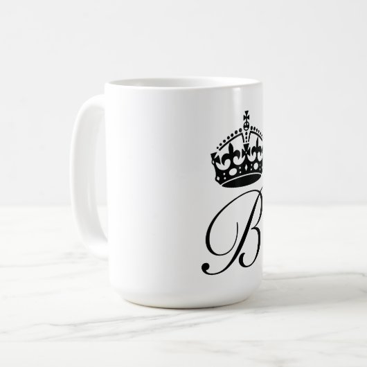 Koningin B Koffiemok (Voorkant links)