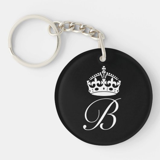 Koningin B - Koningin Bee Sleutelhanger (Voorkant)