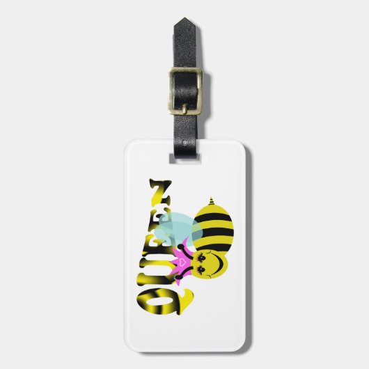 koningin bagagelabel (Voorkant verticaal)