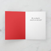 Koningin baken - "Je had ons bij de eerste hap!" Kaart (Binnen)