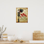 koningin beatrix canvas afdrukken poster (Keuken)