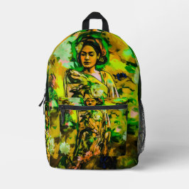 koningin bedrukte rugzak