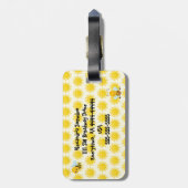 Koningin Bee, Bagagelabel (Achterkant verticaal)